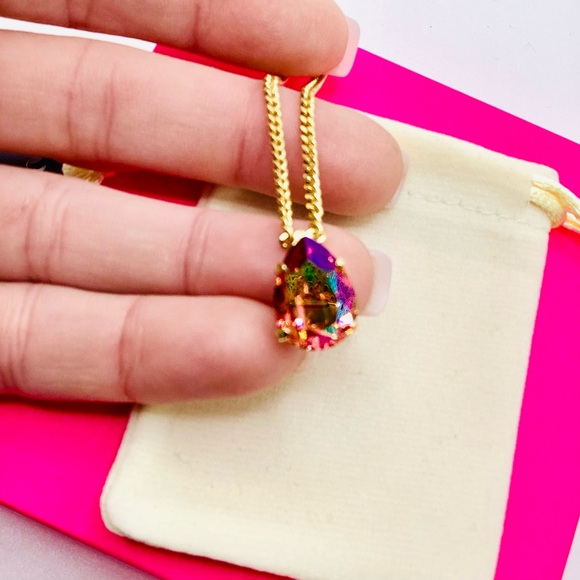 Tova Lumi Necklace in Candy Crush Rose Peach Purple Haze - Picture 5 of 12